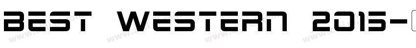 Best Western 2015字体转换